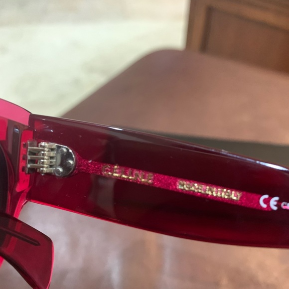 Brand new Celine sunglasses in pink and red - Picture 9 of 9